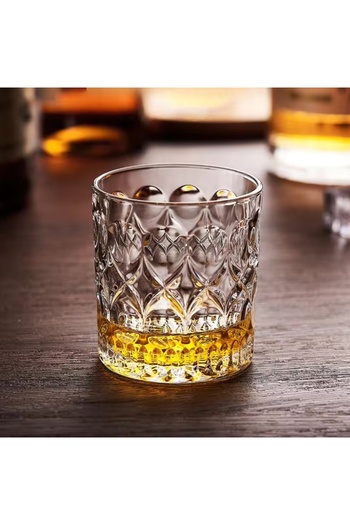 OEM Pahar whiskey, Premium, 360 ml, din sticla, 9.2 x 7.8 x 8.5 cm