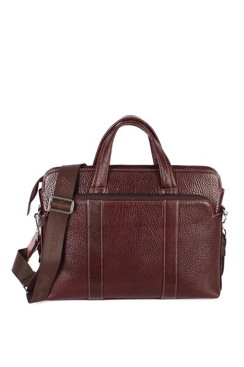 Aka Deri Brown Laptop Briefcase 258 61