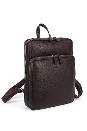 Aka Leather Brown Backpack 905 4