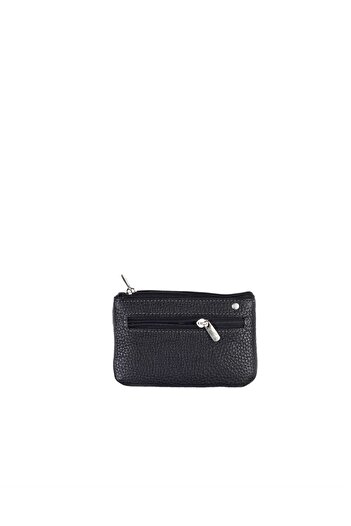 Aka Deri Black Leather Keychain - 042 2 Model