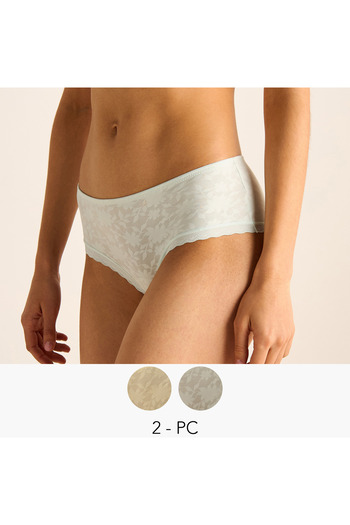 FAV Set of 3 - Textured Briefs with Elasticated Waistband