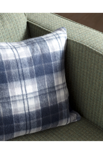Madame Coco Talcy Throw Pillow Cover - Grey/Indigo - 45X45 cm