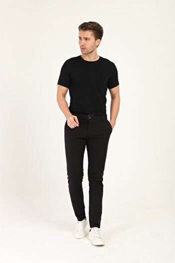 TOM FREE STORE Men's Lycra Flexible Cotton Chino Pants