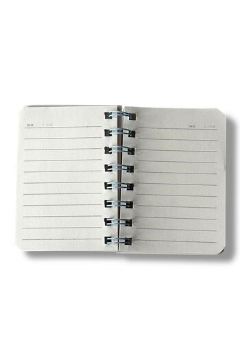 TAKIŞTIR Light Pink Color Paw Figured Cat Day Written Notebook