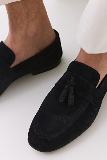 Yaya by Hotiç Marineblaue Herren Loafer Schuhe 02AYY 308550 A680