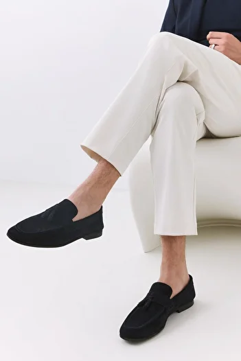 Yaya by Hotiç Marineblaue Herren Loafer Schuhe 02AYY 308550 A680