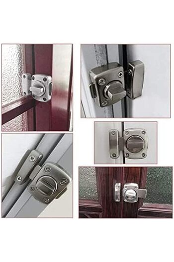 Generic Stainless Steel Bolt Lock revolving Door Lock Bathroom Door Lock for All Kinds of Doors