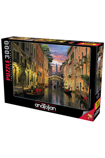 Anatolian Puzzle 3000 Piece Jigsaw Puzzle - Twilight in Venice 4904