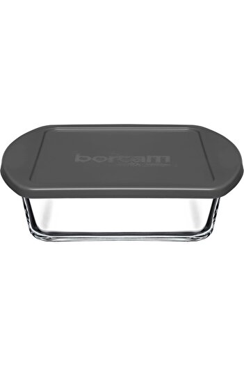 STOREMAX Polysight, Baking Trays, 1080 t a 000-Transparent, Gray Plastic Lid Trendzap 467437