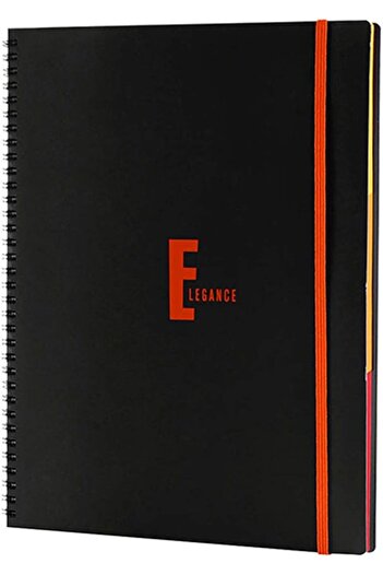 STOREMAX Snshop Color Elegance A5 Notebook Lined 160 Pages Spiral Bound 467437