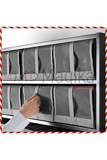 Magika Design Md Skubb Shoe Box, Shoe Organizer, Dark Gray, 22X34X16 cm