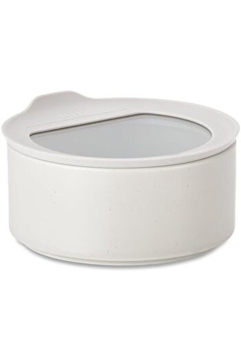 STOREMAX Snshop Fi̇ka One Ceramic Storage Container Ice White 200 ml D-Neone020-01 467437