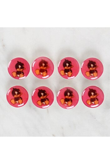 CT STONES Loren Crafts 8-Piece Duck Button - 1209
