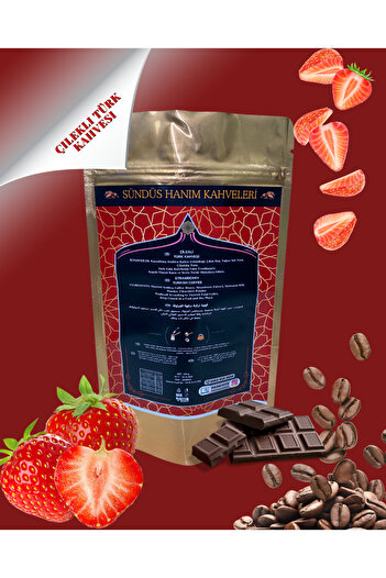 cafe milagroso ÇİLEKLİ TÜRK KAHVESİ 200 G X 2 ADET