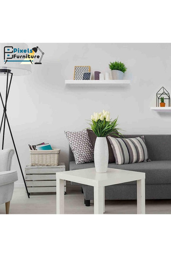 PixelsFurniture Set of 3 Pixel Furniture Floating Wall Shelves, Invisible Bracket Shelves, 40cm