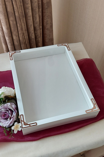 Verda Çerçeve إطار ذاكرة عميق مقاس 30 × 40 سم لزهور اليوم الخاص! صندوق إطار الورد! صندوق الورد العميق!
