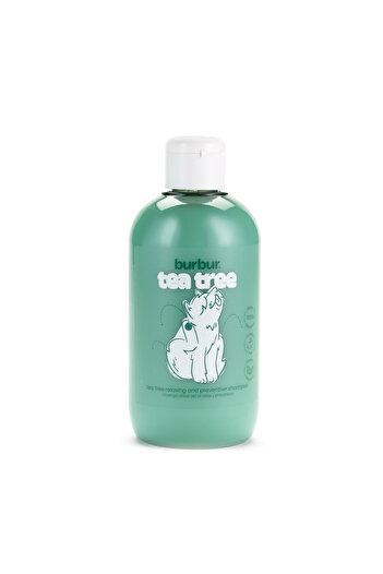 Burbur DOG AND CAT SHAMPOO. Burbur Tea Tree Relaxing & Preventive Shampoo (400 ml). Made in Spain