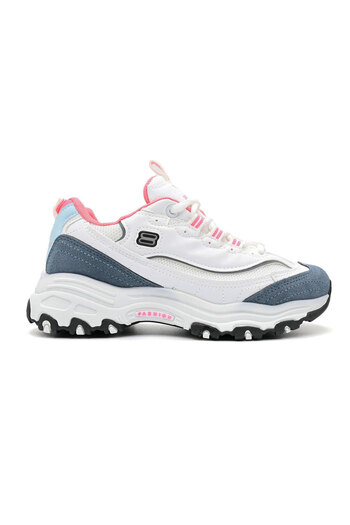 Tmall Pantofi sport de dama,Din Piele ecologica,D1351,Alb cu Albastru