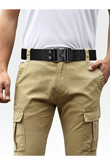 CANARİS Adjustable Tactical Palaska Belt Black