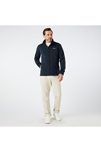 Musto Mens Knitted Fleece Navy