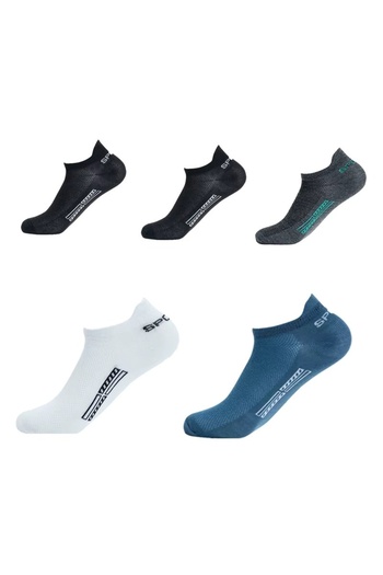 delis Set of 5 Pairs of Socks for Men, Ss013, Multicolor, Universal Size