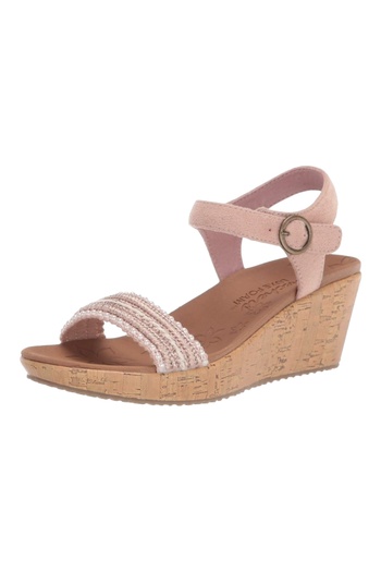 SKECHERS Luxe Foam Beverlee Pearl Chaser Sandals