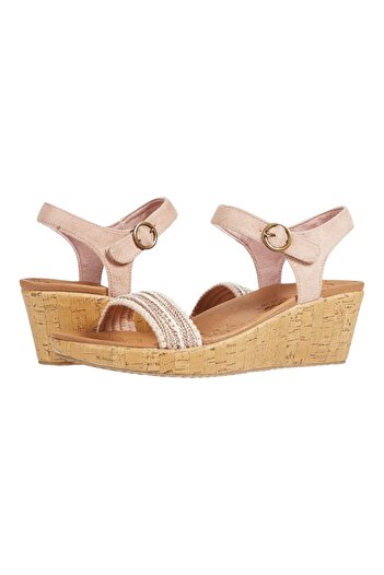 SKECHERS Luxe Foam Beverlee Pearl Chaser Sandals