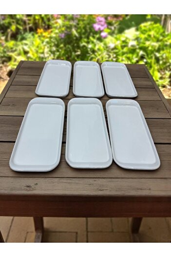 D&Y GAUDERY Chicken World Baton 6 Pieces Special Kütahya Series Service / Presentation Plate 1St Quality Ceramic