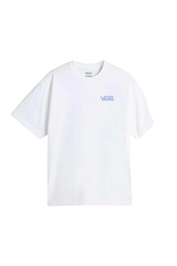Vans Ανδρικό λευκό μπλουζάκι Chuckling Duo Loose Ss Vn000nu0wht1