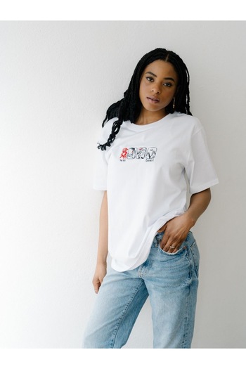 Jose Clothing Μπλουζάκι με κοντό μανίκι με στάμπα