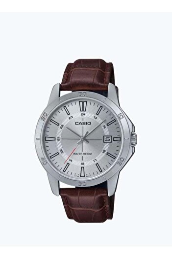 Casio Quartz Casual Analog Watch MTP-V004L-7CUDF - Brown for Men