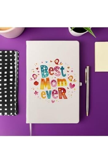 STOREMAX Sellbuyst Anneye Hediye Best Mom Ever Mottolu 13 cm X 21 cm 100 Yaprak Not Defteri Trendy 266450