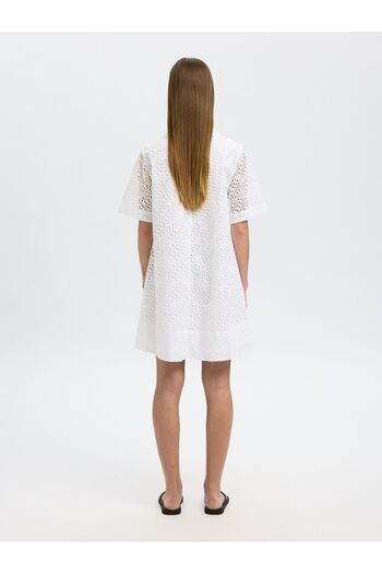 Selected Femme Minikleid Broderie Anglaise