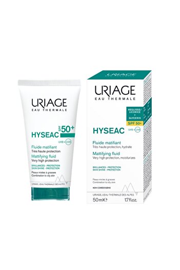Uriage Fluid matifiant Uriage Hyseac SPF 50+