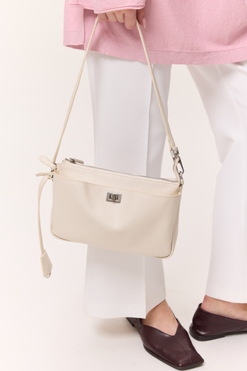Manuka Arte Mini Baguette Bag Beige