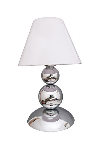 Fer Avize Nesrin Table Lamp Modern Design Wired Lampshade Night Light with Fabric Hat