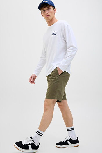 Jack & Jones Erkek Rahat Kalip Sort - Jaiden