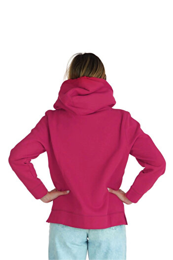 Tommy Hilfiger Tommy Hilfiger Women's Sweatshirt WW0WW26410 Fuchsia XL INTL