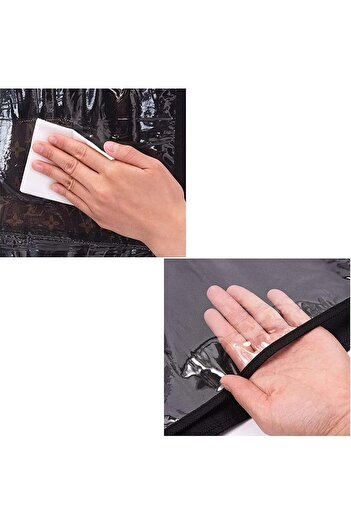 CRACOS Hanging handbag organizer, Cracos®, 8 shelves, metal hanger, black color