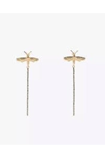 CHARMLUCKY Steel Dragonfly Earrings