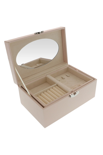 GiftExpress Double jewelry bag: Pink Pearl