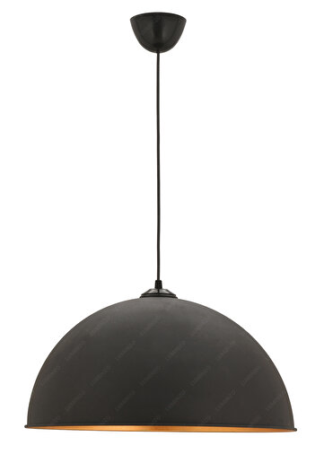 LUMINZO Nudo Siyah 30 Cm Modern Avize Sarkıt Salon Mutfak Kuaför Cafe Lamba Dekoratif Aydınlatma