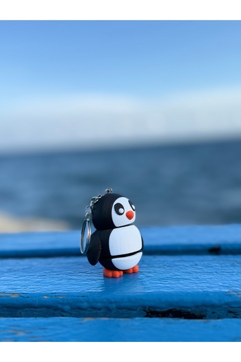 3dyonix Penguin Moving Keychain