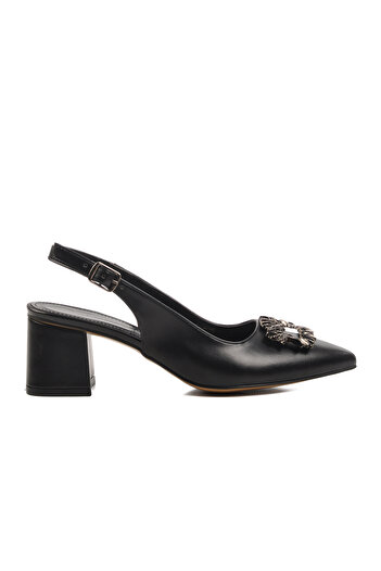 Aspor Black Women's High Heels