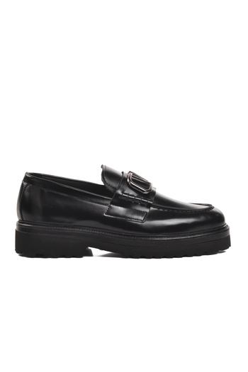 Aspor Black Opening Men's Loafer Shoes Premium