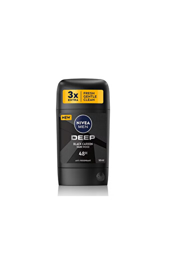 NIVEA Deodorant Stick For Men, Deep, 50ml