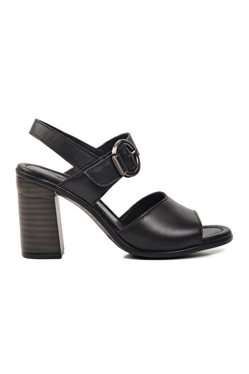 Voyager Black Women's Heeled Sandals