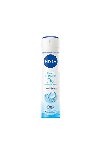 NIVEA Deodorant Spray Feminine Fresh Natural, 150 ml