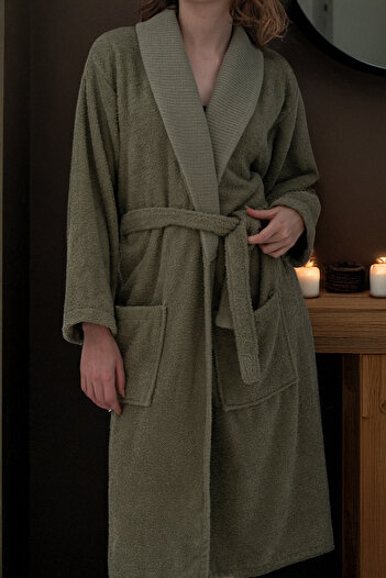 Isessia Vena 100% Cotton Bathrobe |   Men's Women's Bathrobe |   Soft Bathrobe |   Dowry