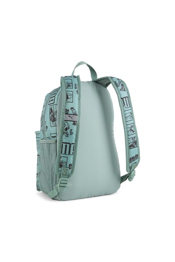 Puma Phase Aop S Bp Mini Kids Small Bag 091324 Unisex Backpack Khaki